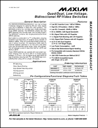 Click here to download MAX4558CSE Datasheet