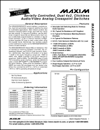 Click here to download MAX4562 Datasheet