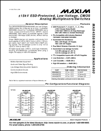 Click here to download MAX4578EPP Datasheet