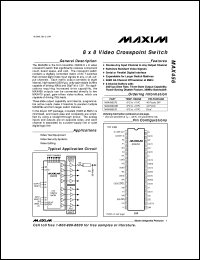 Click here to download MAX4590CPE Datasheet