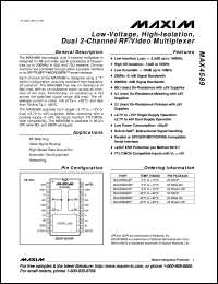 Click here to download MAX4605CSE Datasheet