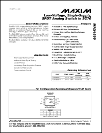 Click here to download MAX4613EUE Datasheet