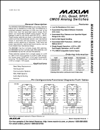 Click here to download MAX4615CSD Datasheet