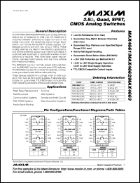 Click here to download MAX475CSD Datasheet