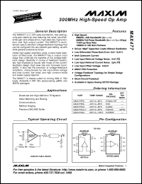 Click here to download MAX494MJD Datasheet