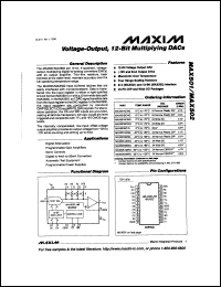 Click here to download MAX515CSA Datasheet