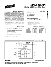 Click here to download MAX510BCWE-T Datasheet