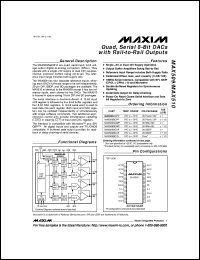 Click here to download MAX512CSD+ Datasheet