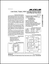 Click here to download MAX514ACWI Datasheet