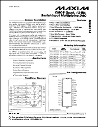 Click here to download MAX5156ACEE Datasheet
