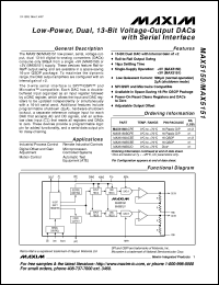 Click here to download MAX5161MEUT Datasheet