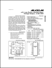 Click here to download MAX533BEEE-T Datasheet