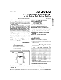 Click here to download MAX537BEPE Datasheet