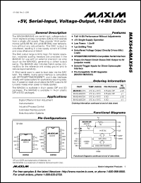 Click here to download MAX555CQK Datasheet