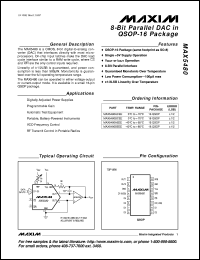 Click here to download MAX562CAI-T Datasheet