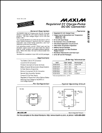 Click here to download MAX626MJA/HR Datasheet