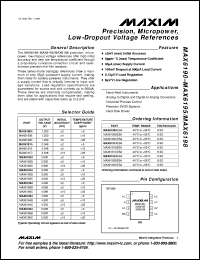 Click here to download MAX629ESA Datasheet