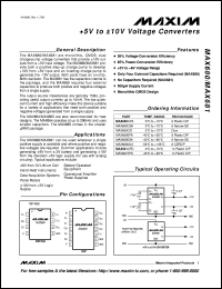 Click here to download MAX802MESA Datasheet