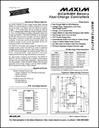 Click here to download MAX736EWE Datasheet