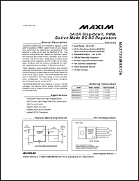 Click here to download MAX7415CUA Datasheet