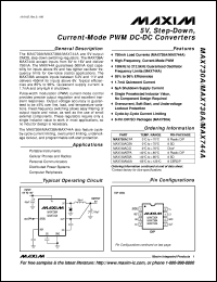 Click here to download MAX742CPP Datasheet