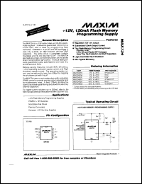 Click here to download MAX746 Datasheet