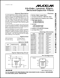 Click here to download MAX749C/D Datasheet
