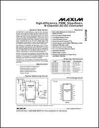 Click here to download MX7624EPE Datasheet