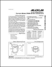 Click here to download MAX768C/D Datasheet