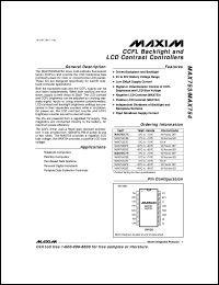 Click here to download MAX771ESA Datasheet
