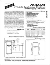 Click here to download MAX782SCBX-T Datasheet