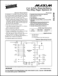 Click here to download MAX791ESE Datasheet