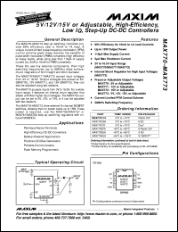 Click here to download MAX820LCPE Datasheet