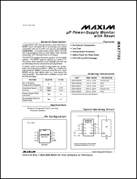 Click here to download MAX793RCPE Datasheet