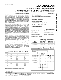 Click here to download MAX865C/D Datasheet