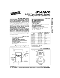 Click here to download MAX868C/D Datasheet