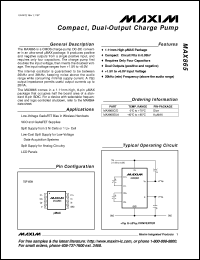 Click here to download MAX876BMJA Datasheet
