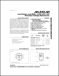Click here to download MAX8863REUK-T Datasheet