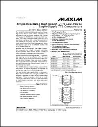 Click here to download MAX941CSA Datasheet