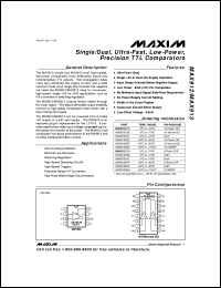 Click here to download MAX961EUA Datasheet