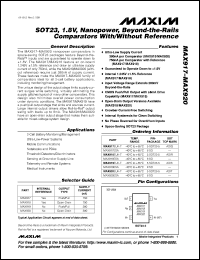 Click here to download MAX965EUA Datasheet