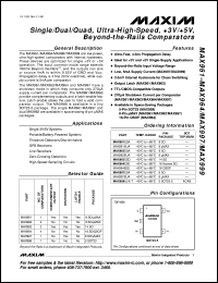 Click here to download MAX972CPA Datasheet