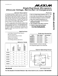 Click here to download MAX977ESD-T Datasheet