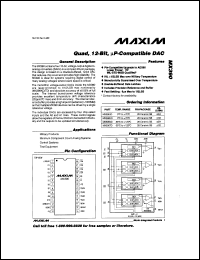 Click here to download MX7225K/D Datasheet