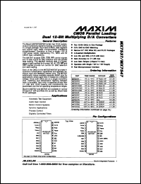 Click here to download MAX7645AMJP Datasheet
