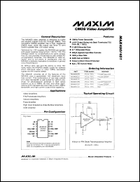 Click here to download MAX7502MTA Datasheet