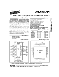 Click here to download MAX751C/D Datasheet
