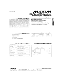 Click here to download MXD1013C/D015 Datasheet