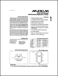 Click here to download MXL1179ACN Datasheet