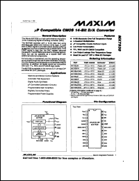 Click here to download MAX359IJE Datasheet